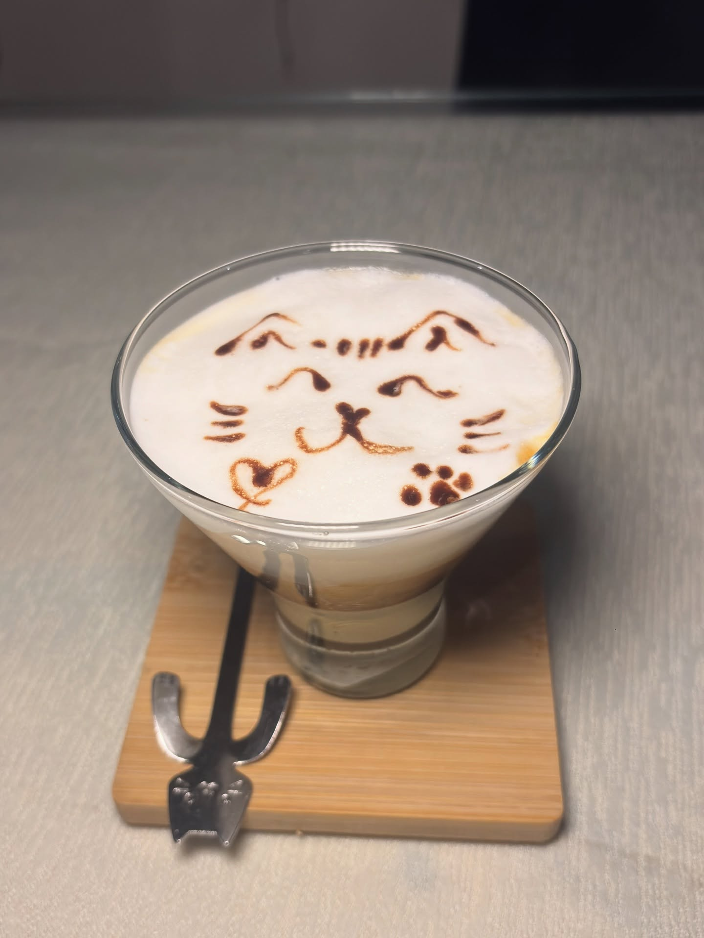 Café bombón con leche condensada